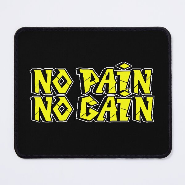 Item preview, No Pain No Gain designed and sold by Funky Fibers.