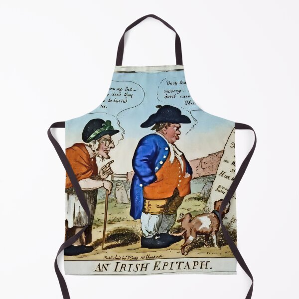 Item preview, An Irish Epitaph cartoon designed and sold by OliDesigns.