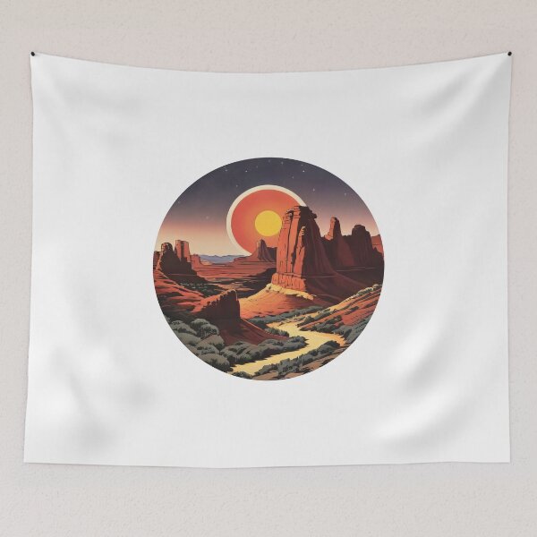 Item preview, Hokusai's Nocturnal Canvas (562) designed and sold by WASjourney.