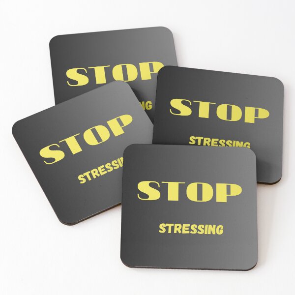 Item preview, Stop Stressing designed and sold by RayAndDice.