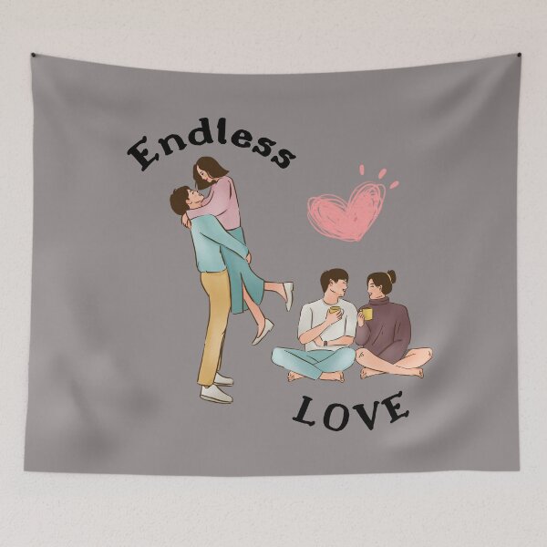 Item preview, Endless love celebration valentine designed and sold by Happy colors shop.