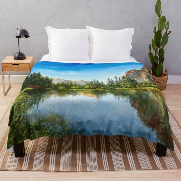 Item preview, Tranquil Reflections: Yosemite's Mountain Lake designed and sold by Delemore Art.