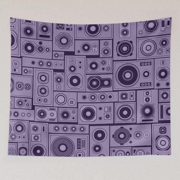 Item preview, Speaker Stack Purple designed and sold by AtomicMalibu.