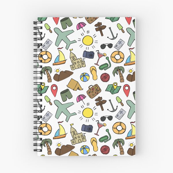 Item preview, Seamless Vacation Pattern designed and sold by Funwaytrend.