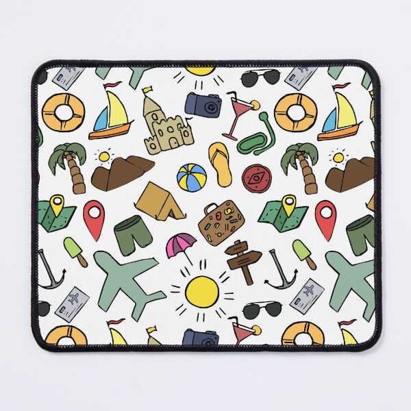 Item preview, Seamless Vacation Pattern designed and sold by Funwaytrend.