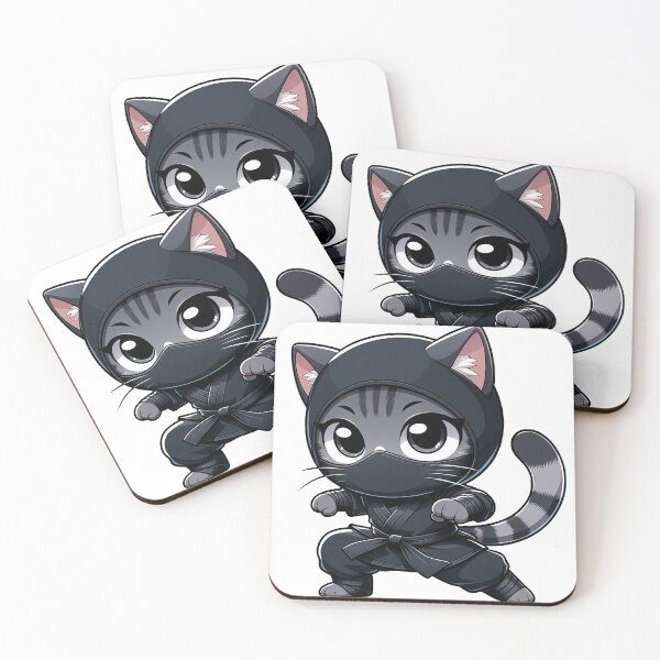 Item preview, Cute ninja cat designed and sold by FerdiEverywhere.