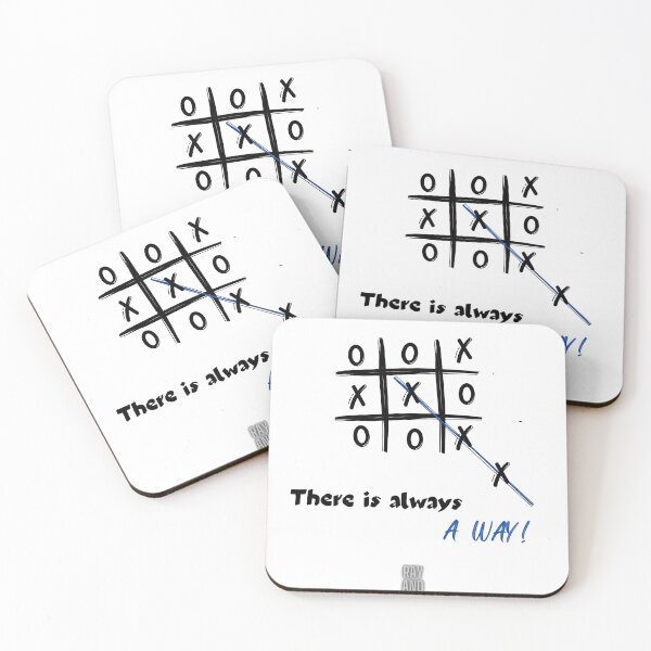 Aperçu de l'œuvre Tic Tac Toe créée et vendue par RayAndDice.