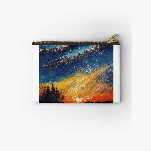 Item preview, Sunset with galactic universe designed and sold by enhan.