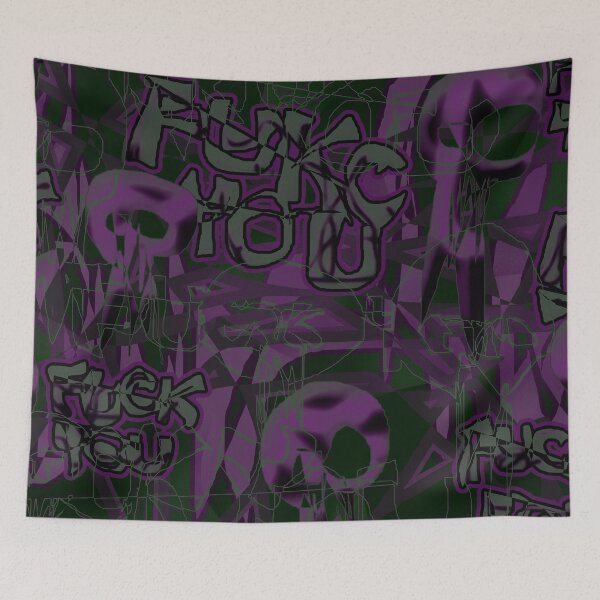 Item preview, Skulls Fuck You (Night Garden) designed and sold by skullbal.