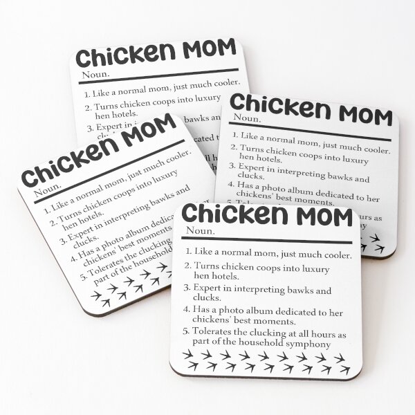 Item preview, Chicken Mom Funny gift for chicken lover designed and sold by ChiknEmporium.