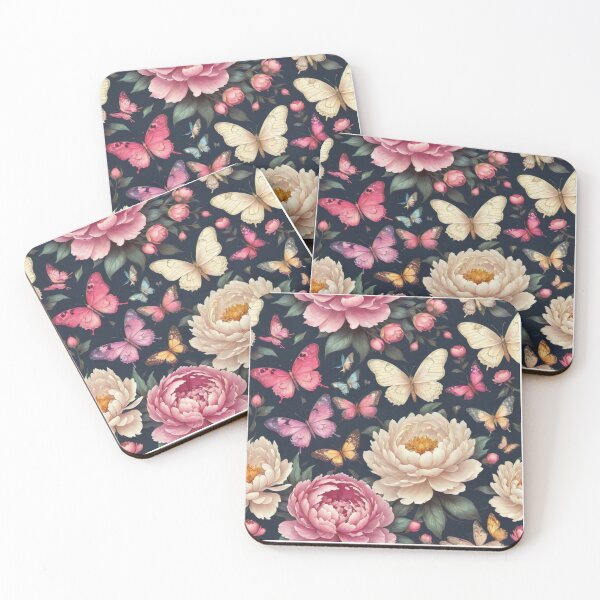 Item preview, Pretty Butterflies Love Flowers  designed and sold by BotunPeony.