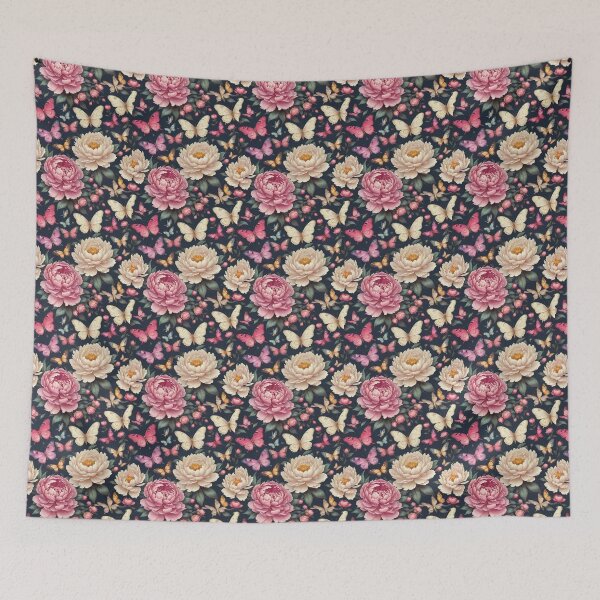 Item preview, Pretty Butterflies Love Flowers  designed and sold by BotunPeony.