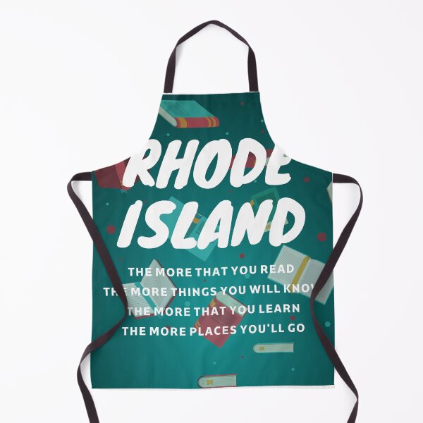 Item preview, Rhode Island - The More You Read The More u Travel  designed and sold by DesignDistrict7.