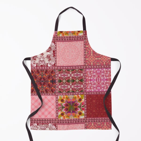 Item preview, Red patchwork  designed and sold by Flowersonstuff.