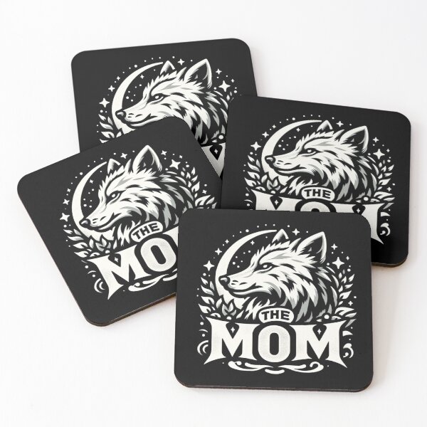 Item preview, The Mom, Maman Louve designed and sold by UrbanoTee.