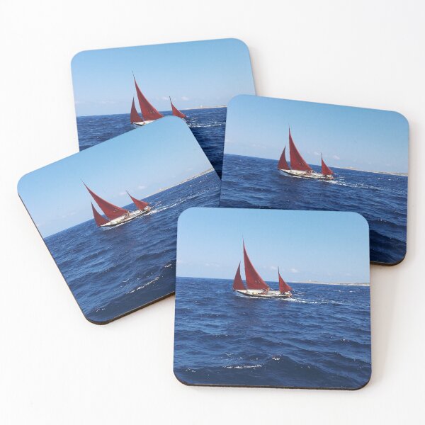 Item preview, Sails on the Azure Horizon designed and sold by framefiesta.