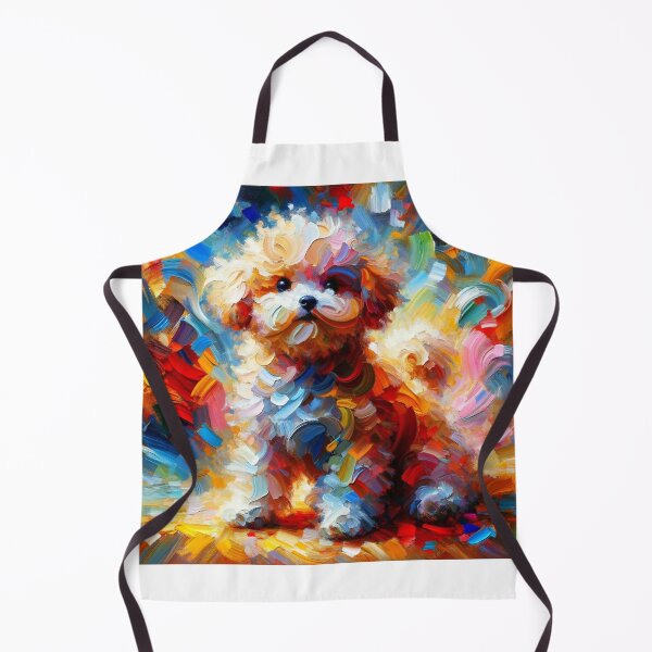 Item preview, Colorful Toy Poodle Art / Artistic Poodle / Abstract designed and sold by toypoodlemom.