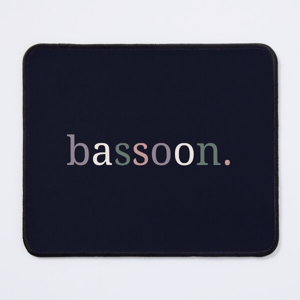 Item preview, Bassoon. One Word Monochrome. designed and sold by artdesignbysam.