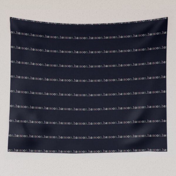 Item preview, Bassoon. One Word Monochrome. designed and sold by artdesignbysam.