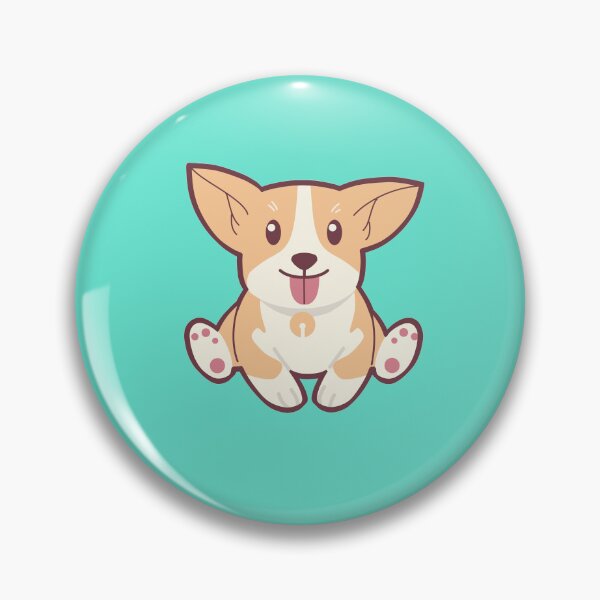 Item preview, Woofy Corgi Charm designed and sold by EyeArt Studio.
