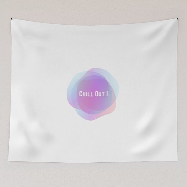 Item preview, "Breathe Easy with 'Chill Out!' – Exclusive Redbubble Designs" designed and sold by THE JAVE STUDIOS.