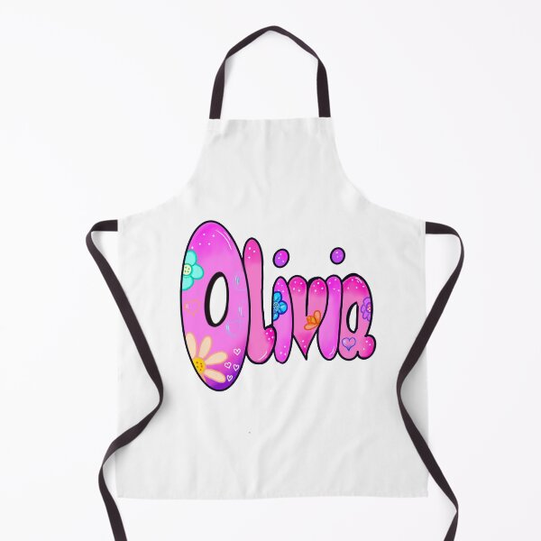 Item preview, Top 10 best personalised gifts - pink personalised, personalized name with pattern - custom name. Olivia designed and sold by Artonmytee.