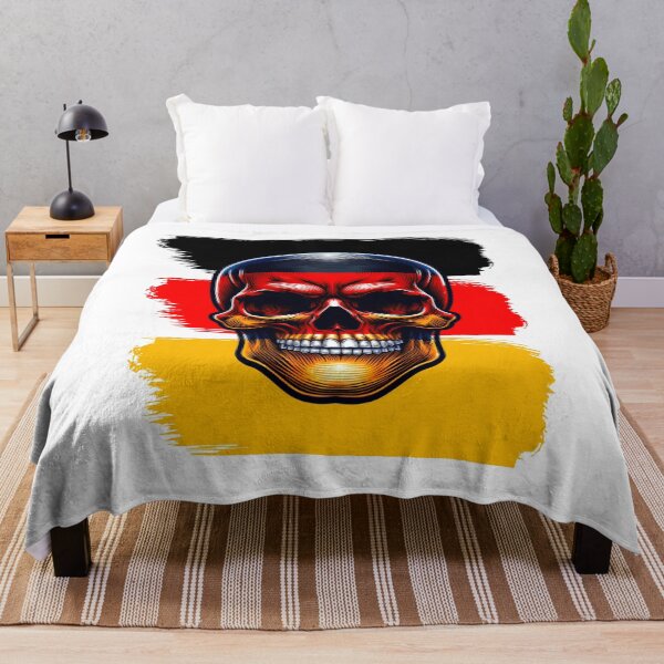 Item preview, Skull with German colors black, red, gold designed and sold by GabbyKI261.