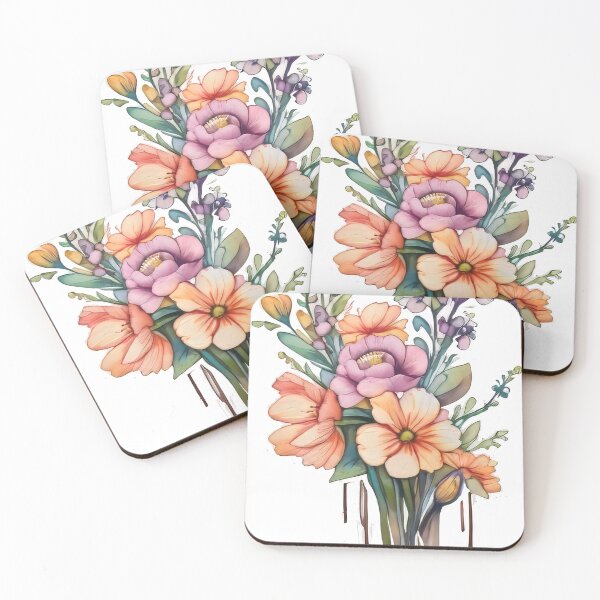 Item preview, Floral Elegance in Watercolor (576) designed and sold by WASjourney.