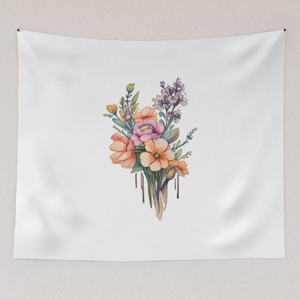 Item preview, Floral Elegance in Watercolor (576) designed and sold by WASjourney.