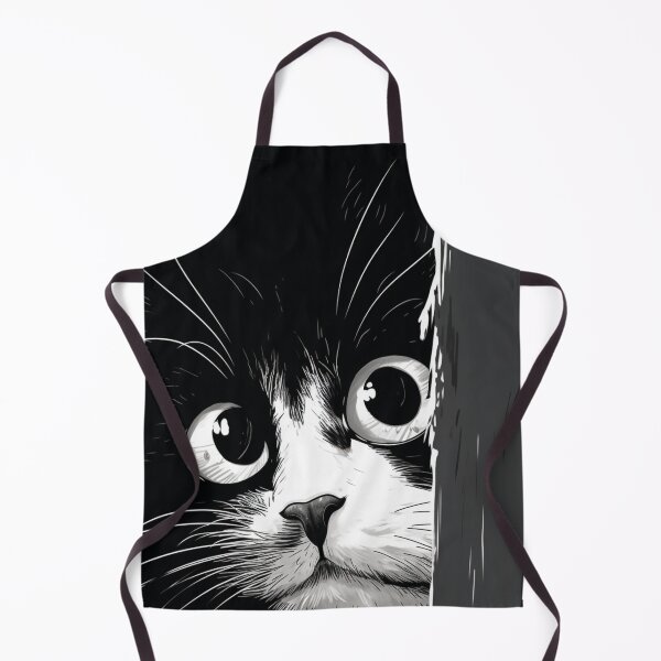 Item preview, Surprised Peeping Cat designed and sold by GrinGalore.