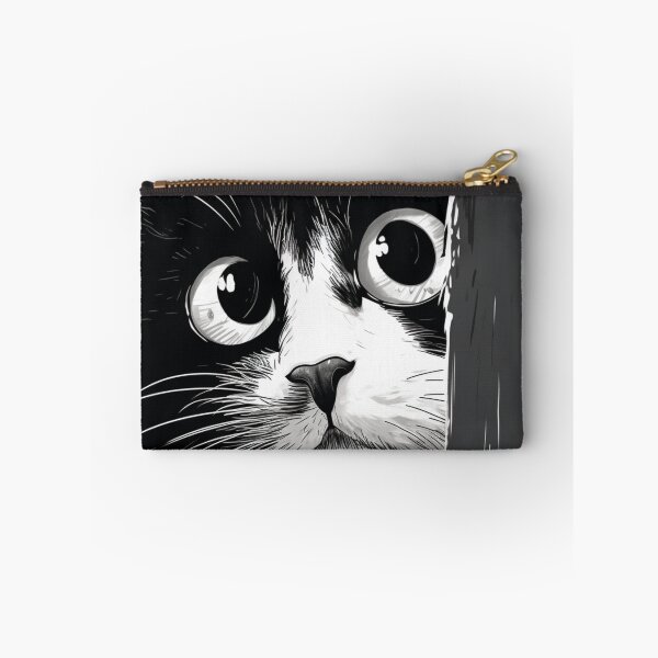 Item preview, Surprised Peeping Cat designed and sold by GrinGalore.