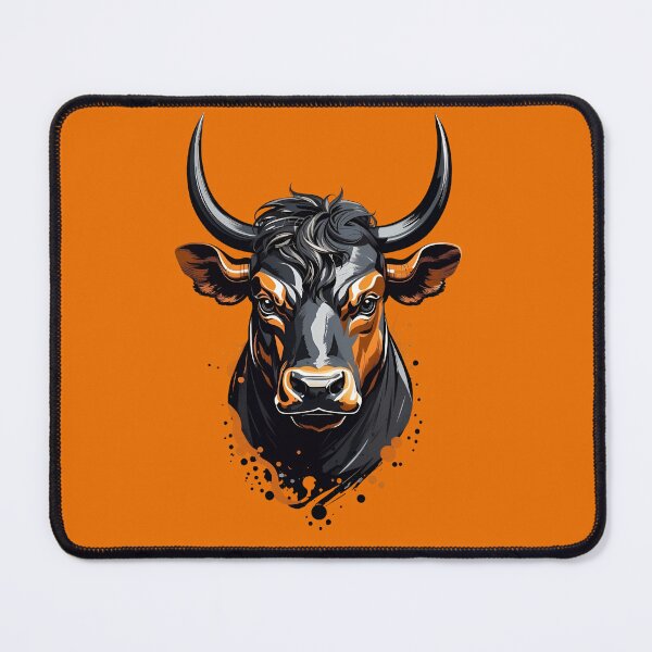 Item preview, Cow Bull Illustration designed and sold by Vishnu Rajbhar.