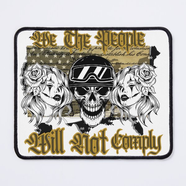 Item preview, We The People Will Not Comply designed and sold by JenExpress.