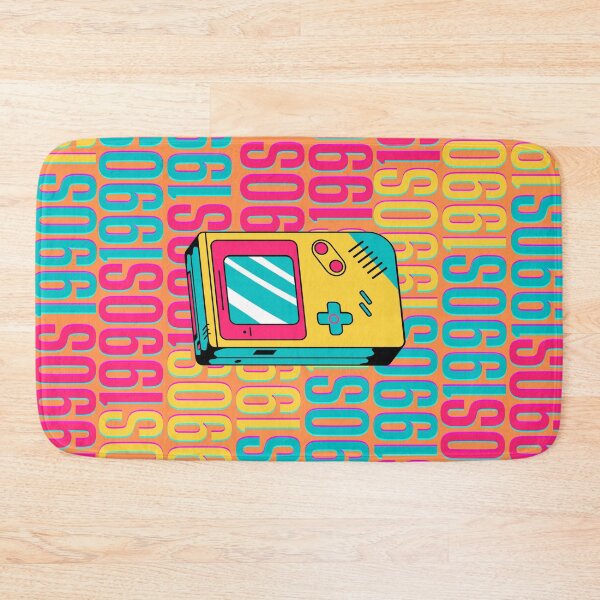 Item preview, 1990s retro design 19 - Orange Background designed and sold by PunjabanJatti.