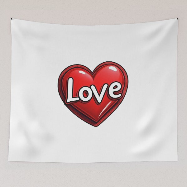 Item preview, Love heart designed and sold by Inspyralia.