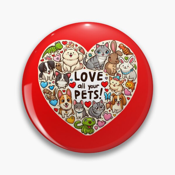 Item preview, Pets Unite: Joyful Hats, Heartfelt Art on Display designed and sold by AI-Only Creations.