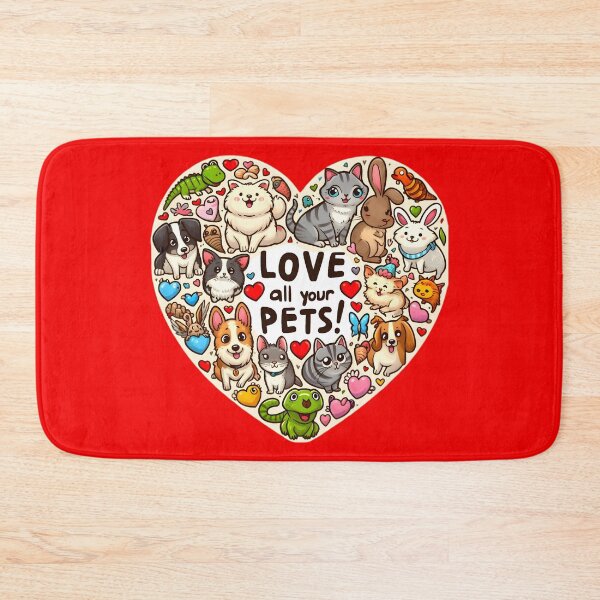 Item preview, Pets Unite: Joyful Hats, Heartfelt Art on Display designed and sold by AI-Only Creations.
