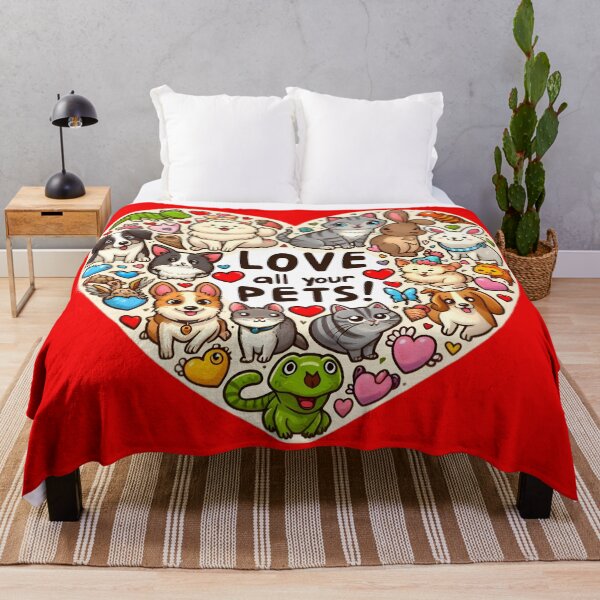 Item preview, Pets Unite: Joyful Hats, Heartfelt Art on Display designed and sold by AI-Only Creations.