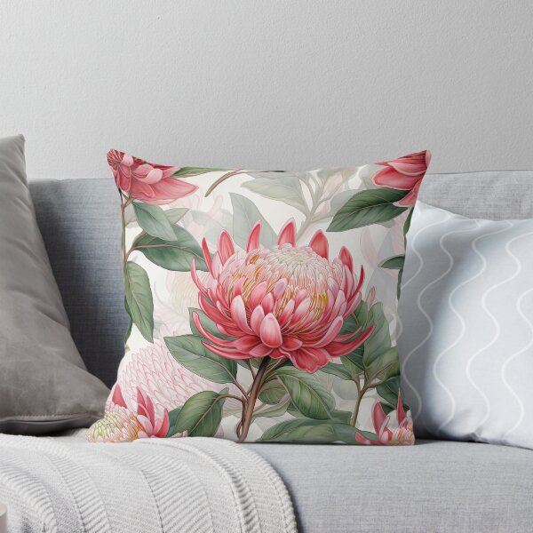 Item preview, Australian Waratah Native Flower designed and sold by Eden Digital Creative.