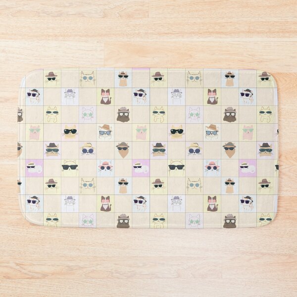 Item preview, Check Meowt - Cat Check Board Pattern - Cat Checkers - Minimalistic  designed and sold by ShutterStudios.