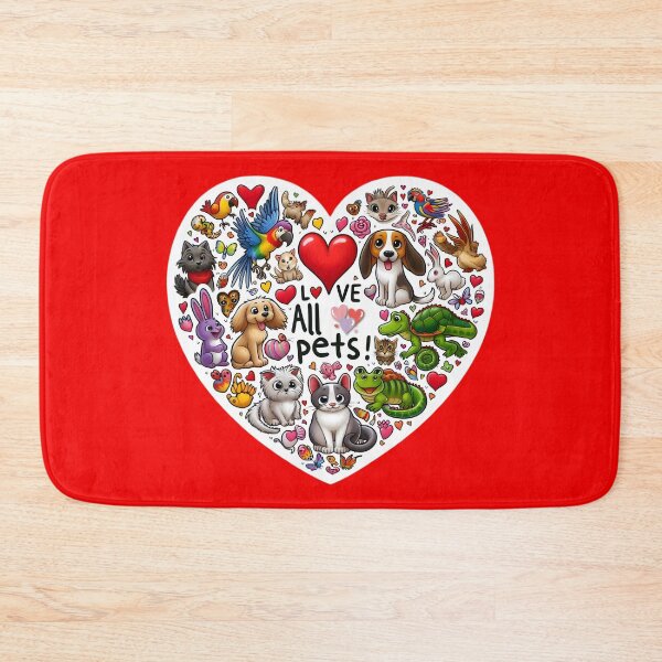 Item preview, Pets' Carnival: Hats, Joy, Artful Hearts Celebrate Together designed and sold by AI-Only Creations.