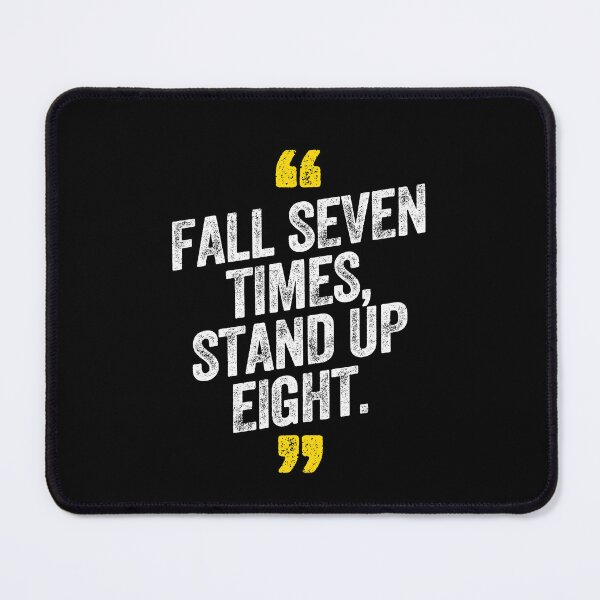 Item preview, Fall Seven Times Stand Up Eight Motivational Challenge Journey designed and sold by w1ckerman.