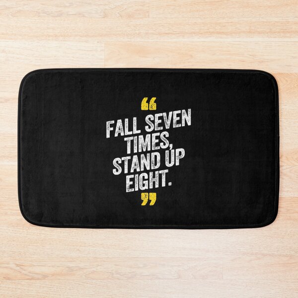 Item preview, Fall Seven Times Stand Up Eight Motivational Challenge Journey designed and sold by w1ckerman.
