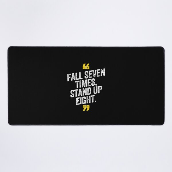 Item preview, Fall Seven Times Stand Up Eight Motivational Challenge Journey designed and sold by w1ckerman.