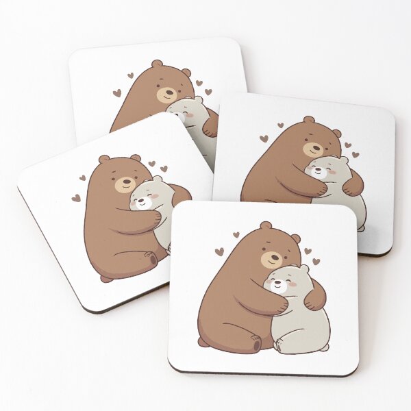 Item preview, Cuddly Bear Couple Valentines Design designed and sold by Colorful Dreams.