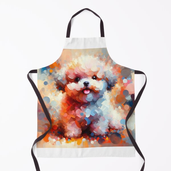 Item preview, Abstract Adorable Colorful Toy Poodle / Cute Poodle Art designed and sold by toypoodlemom.