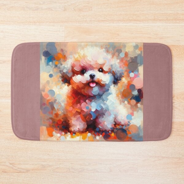 Item preview, Abstract Adorable Colorful Toy Poodle / Cute Poodle Art designed and sold by toypoodlemom.