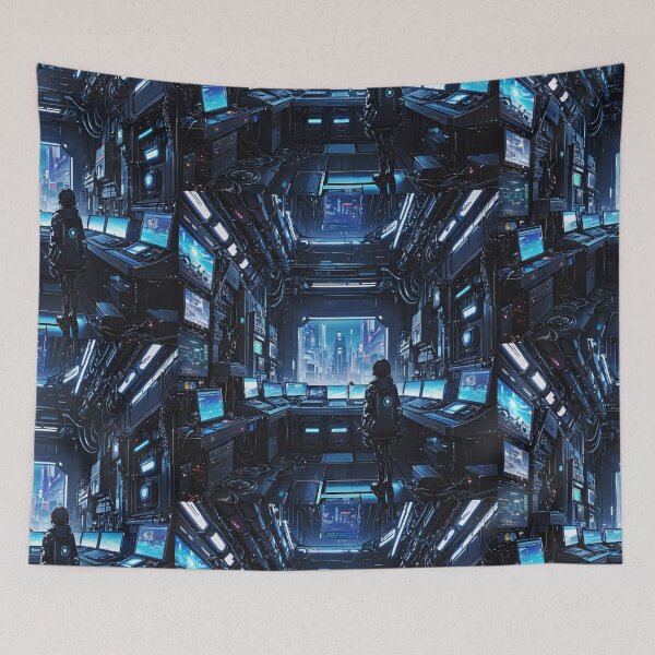 Item preview, Neon Noir Reverie designed and sold by DreamBackDrops.