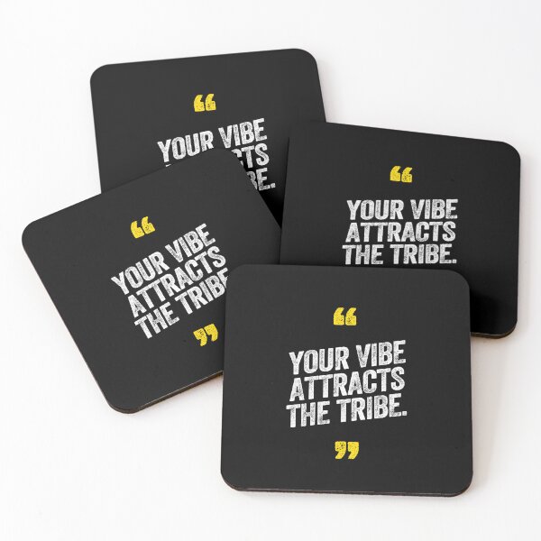 Item preview, Your Vibe Attracts The Tribe Motivational Energy Connection designed and sold by w1ckerman.