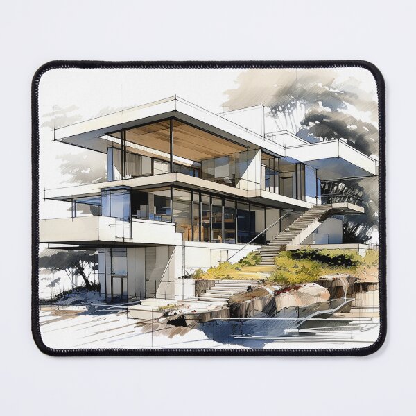 Item preview, Architecture Perspective Drawing designed and sold by KaraTeProject.